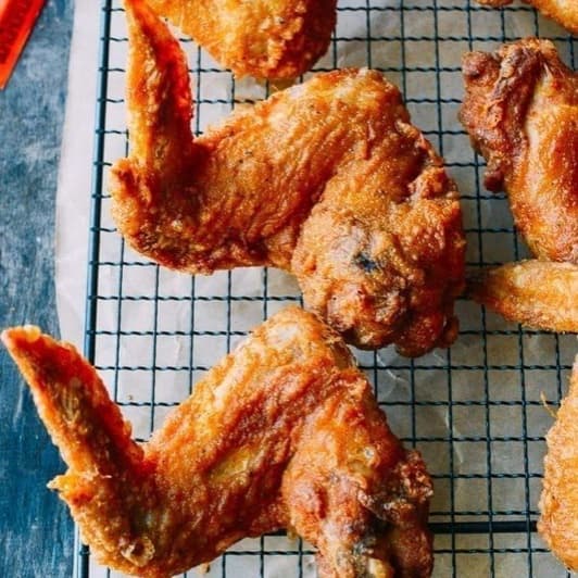 Fried Chicken Wings (4)